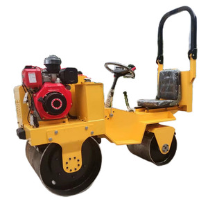 Rodillo Compactador Vibratorio de 3 Toneladas, Maquinaria de Compactación, Mini Compactador - Product Image 1