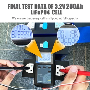 แบตเตอรี่ LiFePO4 คุณภาพสูง 3.2V 280Ah 314Ah เกรด A พร้อมส่งจาก PL 8000 รอบการใช้งาน สำหรับระบบกักเก็บพลังงานแสงอาทิตย์ภายในบ้าน - Product Image 4