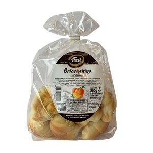 Tissi Fresh Style Briquettes alla Frutta di Albicocca Normali 200g (0,2kg) X 9pz Confezionati in Sacchetto Prodotto in Italia Modello 0303792 - Product Image 1