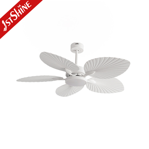 Ventilateur de plafond tropical blanc 1stshine de 52 pouces avec pales légères ABS Moteur à courant continu à économie <span class=keywords><strong>d</strong></span>'énergie pour le salon - Product Image 2