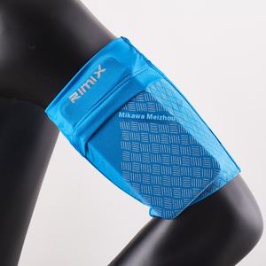 Factory Custom Wholesale Rimix <b>Sports</b> Wrist <b>Bag</b> Elastic Mobile Phone Jogging Arm <b>Bags</b> <b>Cover</b> Neoprene Pu Lining Waterproof] - Product Image 1