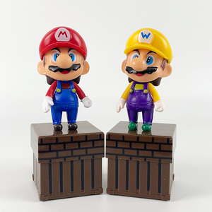 BJ Super Marios 4 unids/set Marios juguetes lindos Mini figuras Mario Venta caliente PVC figura de acción venta al por mayor escritorio y habitación colocación - Product Image 5