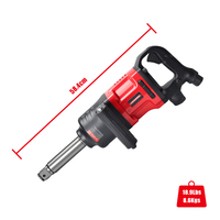 AEROPRO 1 Inch Air Impact Wrench AP9563 hingga 3000 N.m Beast Reverse Torque Output Pneumatic Impact untuk Mesin Berat.