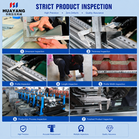 Máquina Automática para Fabricar Correas de Techo en Forma de C con Preperforación, Precio de Fábrica, con Cizalla Hidráulica y Perfiladora de Acero