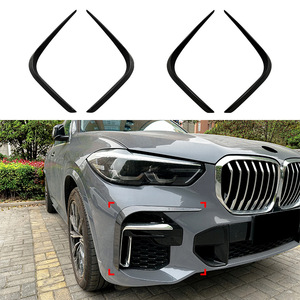 Bmw X5 G05 2019 2022 M Sport Front Wind Vane Carbon Fiber Texture Adhesive Car <b>Wrap</b> Exterior Modification - Product Image 5