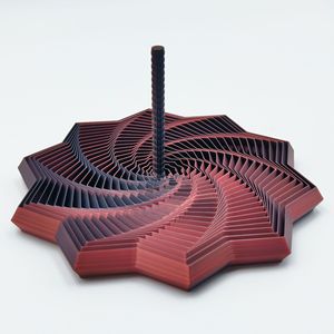 Juguete Antiestrés de Torre de Zanahorias Impreso en 3D, Colorido, con Efecto de Ilusión Óptica, Torre Espiral, Estrella Antiestrés - Product Image 4