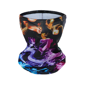 Anti-polvo de la cara cubierta bandana montando bicicleta bufanda máscara lavable reutilizable de seda de hielo neck gaiter - Product Image 4
