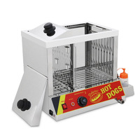 Chauffe-panini haut de gamme pour hot-dogs – Équipement de restauration qui garde les pains à hot-dogs au chaud et les garde frais.