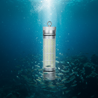 Lampe de pêche LED sans fil puissante 100W 200W 600W, étanche IP68, en alliage d'aluminium, bleue, verte, jaune, multicolore, pour la pêche au poisson