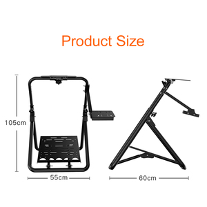 PXN A9 simulador de carreras soporte de volante para Logitech Thrustmaster G25 G27 G29 G920 G923 Gt500 T300rs/ <span class=keywords><strong>DOYO</strong></span> R270 - Product Image 6
