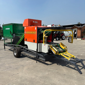 Nueva Empacadora Redonda Automática de Ensilaje de Tallos de Maíz Shengtai, Máquina de Almacenamiento de Forraje - Product Image 1