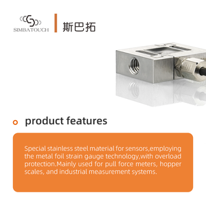 Capteur de force miniature de type S pour mesure de tension et compression, cellule de pesée de 0,2/0,5/1/1,5/2/3/5/10/20/50/100 kg - Product Image 2