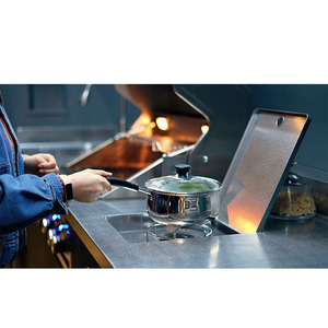 Cuisine extérieure entièrement en acier inoxydable îlot barbecue avec four à pizza/réfrigérateur/barbecue - Product Image 4