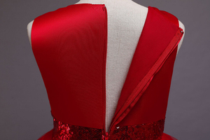 ชุดเดรสเจ้าหญิงพองฟูสำหรับเด็กผู้หญิง ออกแบบตามสั่ง ขายส่งจากโรงงาน เหมาะสำหรับการแสดงเปียโนบนเวที - Product Image 5