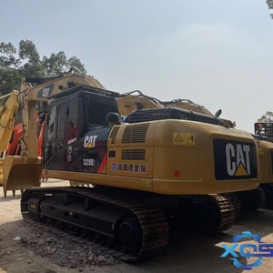 Excavadora de cadenas 329D2L usada, 29 toneladas, modelo 2022, bajo precio, con componentes principales: motor, caja de cambios, capacidad de cucharón de 1.54m - Product Image 5