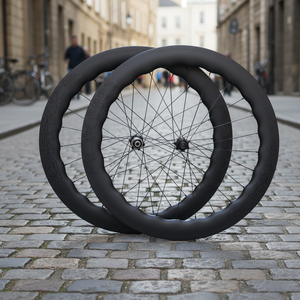 <span class=keywords><strong>Ruedas</strong></span> de <span class=keywords><strong>Carbono</strong></span> para Bicicleta de Carretera RDX6065 Wave, 28mm/31mm de Ancho, Tubeless Ready, 700C, con Buje DT SWISS 36T Ratcher HG XDR - Product Image 1