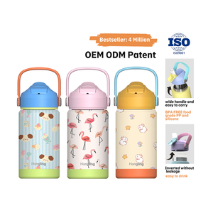 Hong Ling Customized Kids Bottle Stainless Steel Insulated <b>Double</b> <b>Wall</b> Thermal Bottle School Kids Water Bottle - Product Image 1