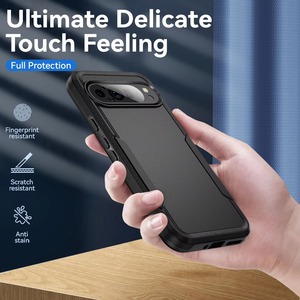 Antideslizante PC TPU doble capa protección contra caídas armadura híbrida funda para teléfono móvil para Google <span class=keywords><strong>Pixel</strong></span> 10 Pro XL 9 9A <span class=keywords><strong>6A</strong></span> 6 8 Pro 7A 7 - Product Image 3