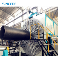 HDPE PP PPR Einschneckenextrusionsmaschine für die Herstellung von Rohren mit großem Durchmesser