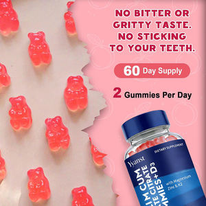 Les gommes de citrate de calcium de marque privée de haute qualité favorisent une absorption efficace du calcium et la santé osseuse. - Product Image 3