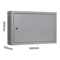 Armoire réseau murale 2U 19 pouces avec porte en verre, rack de serveur, boîtier, fabrication sur mesure CE ISO