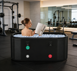 Factory Direct Vanace Drop Oval Inflatable Ice Bath Recovery Tub for Athletes Fitness Centers Home Use Muscle Recovery - Product Image 1