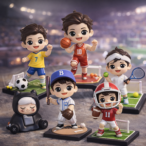 Longzhiyu, 20 Años de Experiencia como Fabricante OEM, Figuras Personalizadas de la Copa Mundial de Fútbol, Muñecos de Vinilo 3D de PVC, Juguetes Coleccionables - Product Image 5