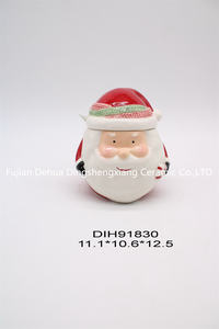 Ciotola per caramelle natale con decorazione natalizia in ceramica - Product Image 5