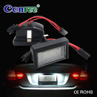 Feux de plaque d'immatriculation LED Jieshengguang pour ML W164/X164/X164, lampes de cadre de plaque d'immatriculation extérieures, 500 lumens