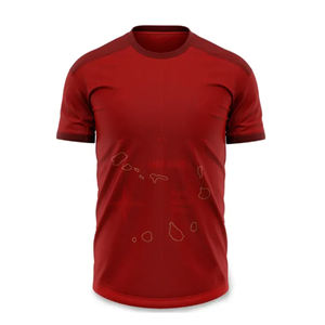 Großhandel Fußballtrikot 2026 Nationalmannschaft Heim- und Auswärtstrikot Individuelles Nummer- und Namensdruck Ich Liebe Kap Verde Liga - Product Image 3