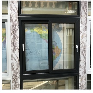 UPVC finestre di casa disegni, PVC <span class=keywords><strong>finestra</strong></span> <span class=keywords><strong>scorrevole</strong></span> con zanzara - Product Image 5