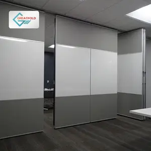 Acoustic Folding Wall Operate Meeting Room Partition Room Division Walls Divider Moveable Partitions With Whiteboard For Office