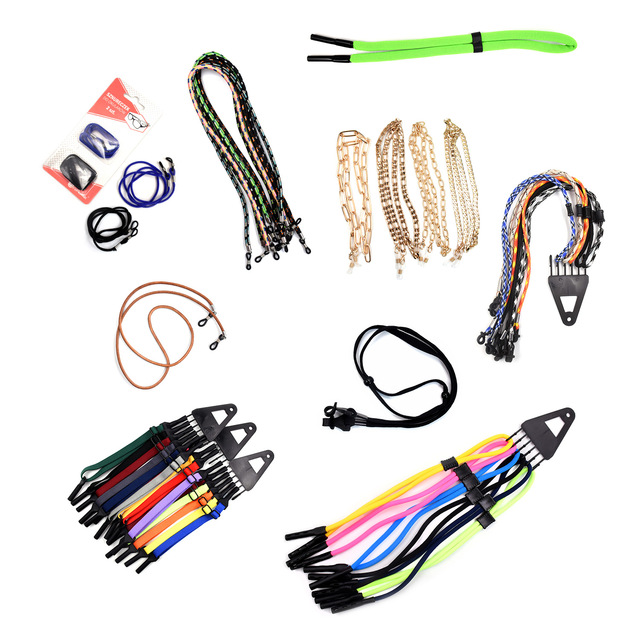 Bestpackaging Adjustable Fashion Eyeglasses Strap Cord for Sunglasses Chain Holders Fiber Rope Eye Glasses Chain