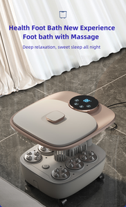 "<span class=keywords><strong>Top</strong></span> Smart <span class=keywords><strong>Electronic</strong></span> Foot Bath Masajeador con pantalla LCD Térmica Burbuja IR Terapia Vibración" - Product Image 4
