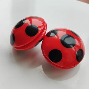 Yo-yo Professionale per Bambini a Forma di Coccinella <span class=keywords><strong>Rossa</strong></span>, Giocattolo in Plastica con Design Cartoonesco - Product Image 2