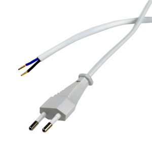 Custom Wire Harness and Cable Assembly with Male Nema and Female <b>Stripped</b> End Plugs EU Plug Standard for Consumer Electronics - Product Image 1