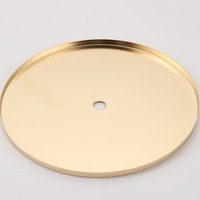 Vente en gros de housses de lampe rondes, lampes murales et bases de lustre, plaque latérale droite, plaque de plafond