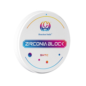Blok Zirkonia 98mm untuk Laboratorium Gigi, <span class=keywords><strong>Blank</strong></span> Zirkonia SHTC Preshade yang Dapat Disesuaikan - Product Image 4