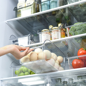 Refrigerator Storage Boxes Rectangle Food Grade Egg Vegetable Fruit <b>Organizer</b> <b>Drawer</b> <b>Kitchen</b> <b>Organizers</b> Easy To Clean - Product Image 1