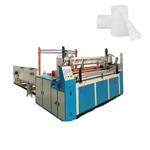 Papel higiênico máquina de enrolar papel higiênico, linha de produção de papel higiênico de tecido