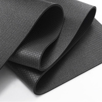 Esterilla de ejercicio de PVC para gimnasio ecológica personalizada de alta densidad gruesa de 6mm-8mm extra grande esterilla de entrenamiento en casa duradera con logotipo personalizado Yoga