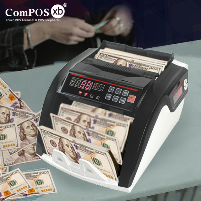 Hot Sale Money Detector Banknote Money Counter MC5800 UV MG Detector LED Display Banknote Detector Machine