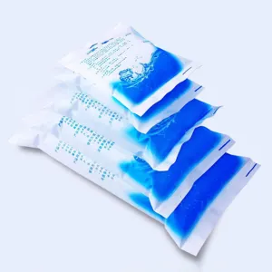 Yeniden buz torbası su enjeksiyon buzlanma soğutucu çanta ağrı soğuk Compress s gıda taze jel kuru buz paketi tutmak