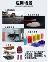 Granulés de caoutchouc styrène-butadiène thermoplastique SBS – Caractéristiques clés – Note : Ce produit contient uniquement les mots-clés et ne contient pas de...