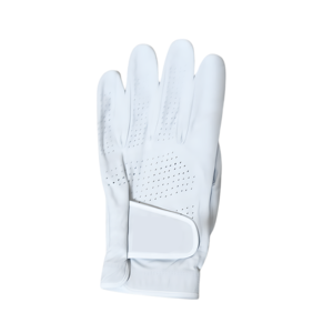 Guante de golf SCS073 de cuero genuino Cabretta en colores personalizados, transpirable y con opciones de logotipo personalizables para mujeres y hombres. - Product Image 1