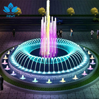 Fuente de Agua Pequeña para Exteriores, Decoración de Jardín, Fuente Musical con Chorros de Agua en Venta
