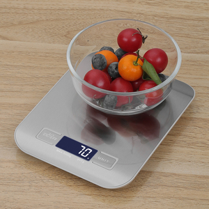 Báscula <span class=keywords><strong>Digital</strong></span> de Cocina de 10 kg y 5 kg, Funciona con Batería, para Medir Peso, Balanza de Cocina - Product Image 4