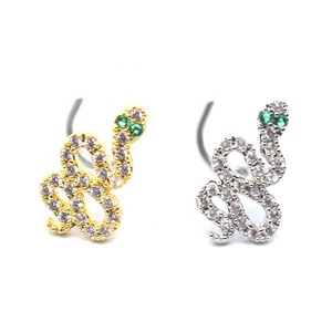<span class=keywords><strong>Gaby</strong></span>-anillo de acero inoxidable chapado en oro para mujer, joyería para la nariz - Product Image 4