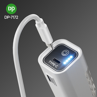 DP vente en gros LED bande lumineuse de secours Tube de lampe 2000mAh batterie au lithium rechargeable Type d'aimant portable avec poignée