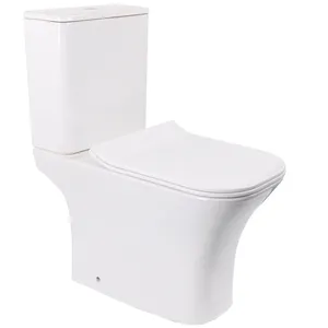 New Modern Style Sanitary Ware Bathroom Ceramic Two Piece Toilet Bowl